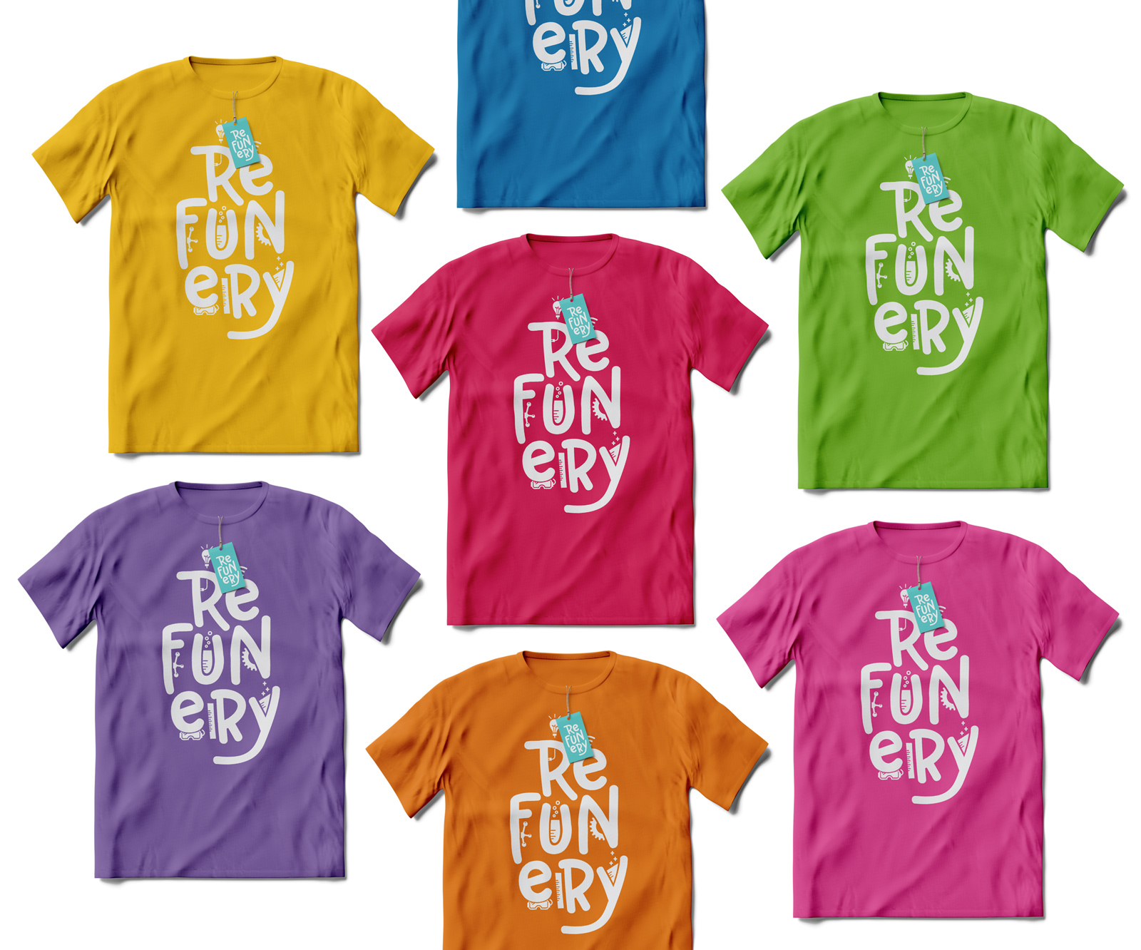 tee shirt with secondary logo